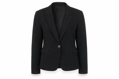 Womens UK Size 12 MNG Regular Black Blazer