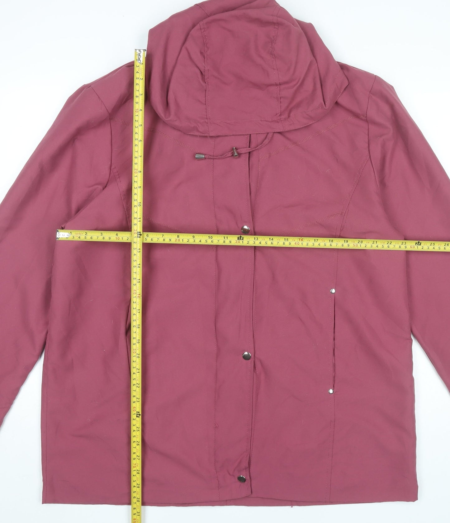 Womens UK Size 16 Gabriella Vicenza Purple Rain Coat