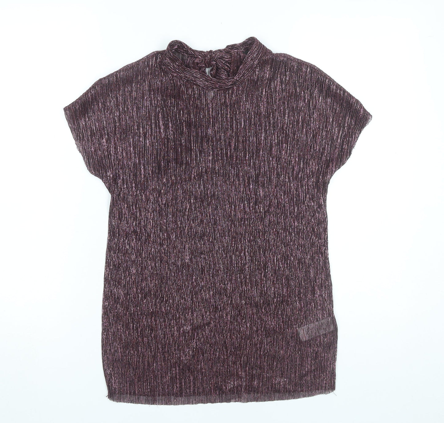Womens UK Size M NEXT Purple Basic Blouse