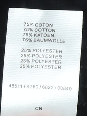 Damart Women’s Plus Size 22 Black A-Line Velvet Knee Skirt