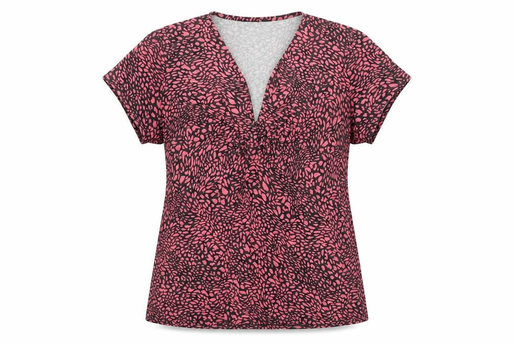 Womens UK Size 14 Wallis Pink Basic Blouse