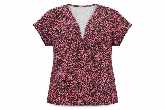 Womens UK Size 14 Wallis Pink Basic Blouse