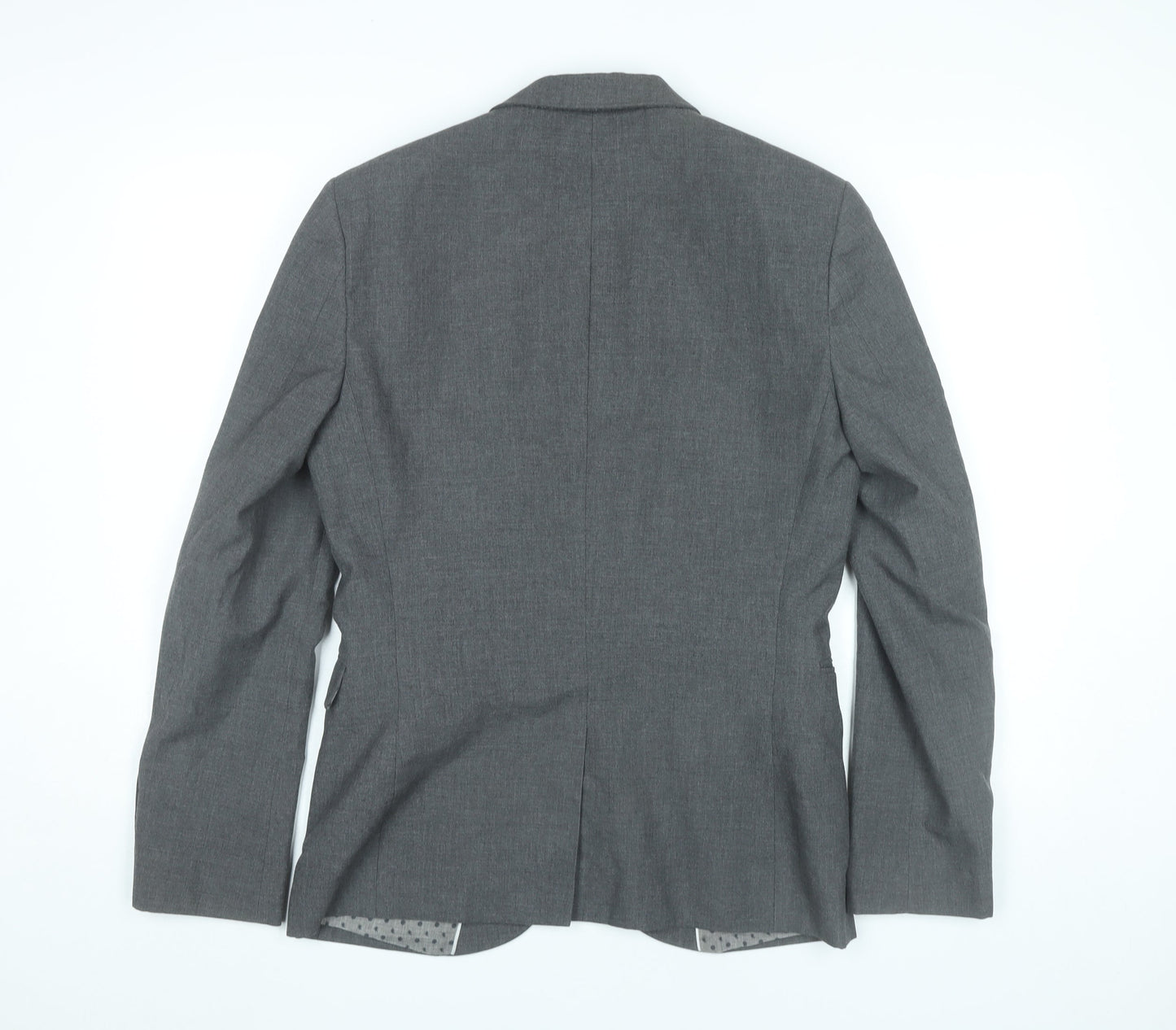 Next Men’s Grey Blazer Jacket 38 Chest Regular Fit Formal