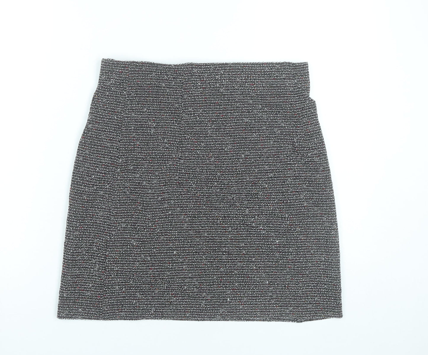 Marks and Spencer Women’s Black Size 12 Pencil Tweed Skirt