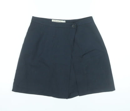 Verdosa Paris Womens Black Size 12 Straight Skirt Wool Blend Workwear