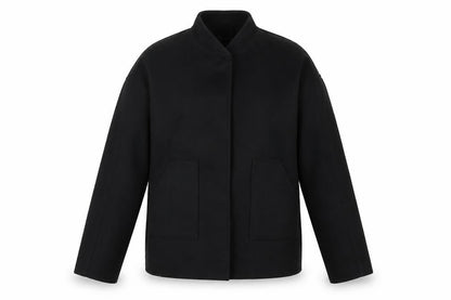 Womens UK Size 10 PRETTYLITTLETHING Black Basic Jacket