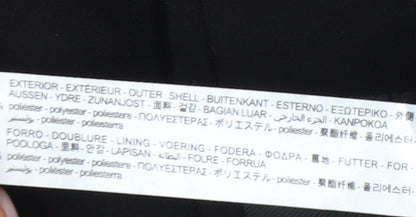 Zara Women Black Size 8 Long Double-Breasted Blazer Jacket