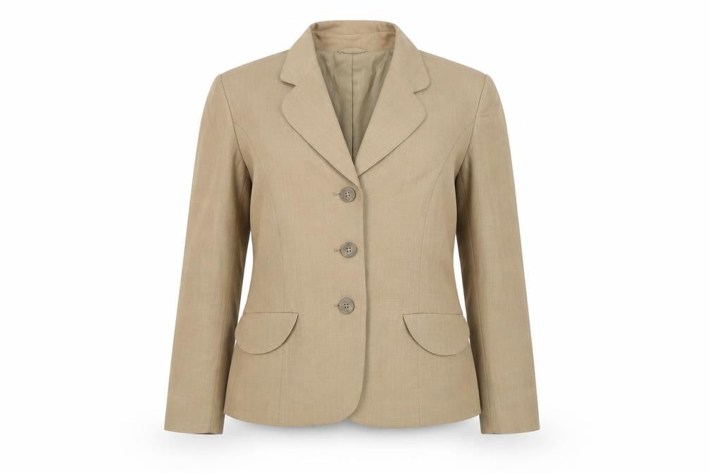 Womens UK Size 10 Planet Regular Beige Suit Jacket