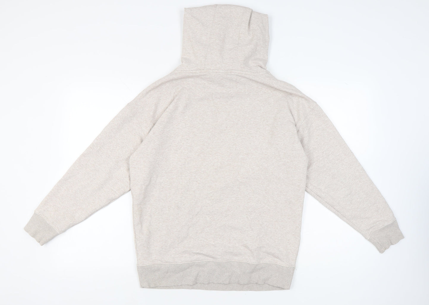 Ivy Park Women’s Beige Pullover Hoodie Size S Logo Print