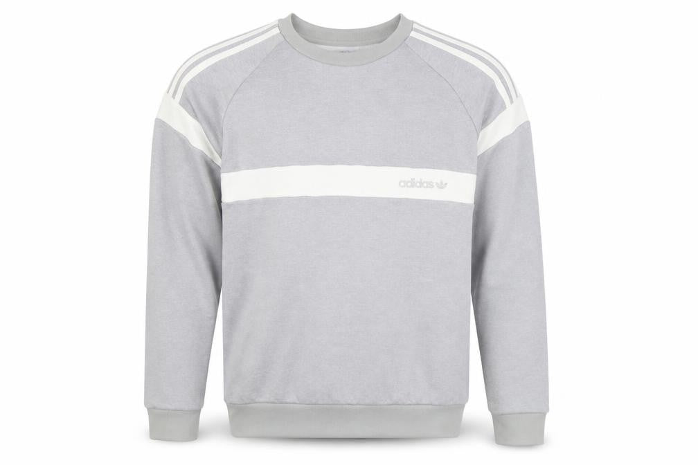 Mens UK Size S adidas Grey Pullover Sweatshirt
