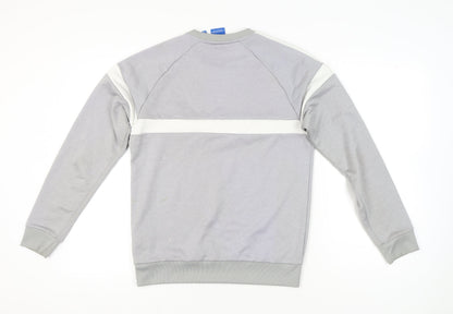 Mens UK Size S adidas Grey Pullover Sweatshirt