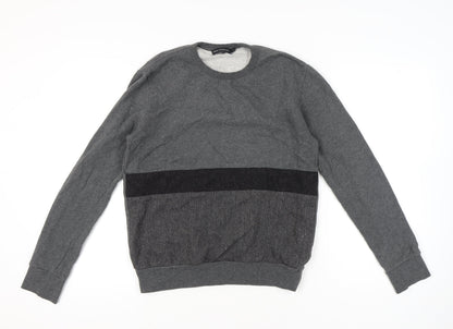Mens UK Size XS French Connection Grey Pullover Sweatshirt