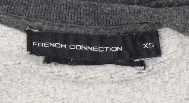 Mens UK Size XS French Connection Grey Pullover Sweatshirt
