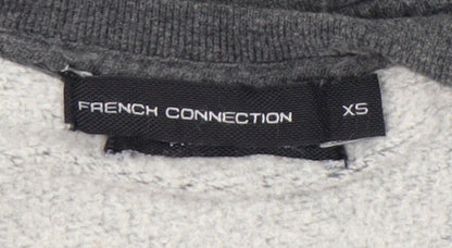 Mens UK Size XS French Connection Grey Pullover Sweatshirt