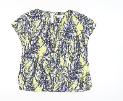 Boden Women’s Multicoloured Silk Blend Tunic Blouse UK 16