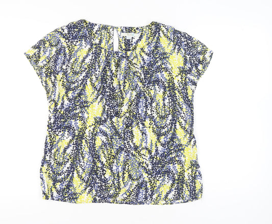 Boden Women’s Multicoloured Silk Blend Tunic Blouse UK 16