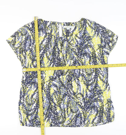 Boden Women’s Multicoloured Silk Blend Tunic Blouse UK 16