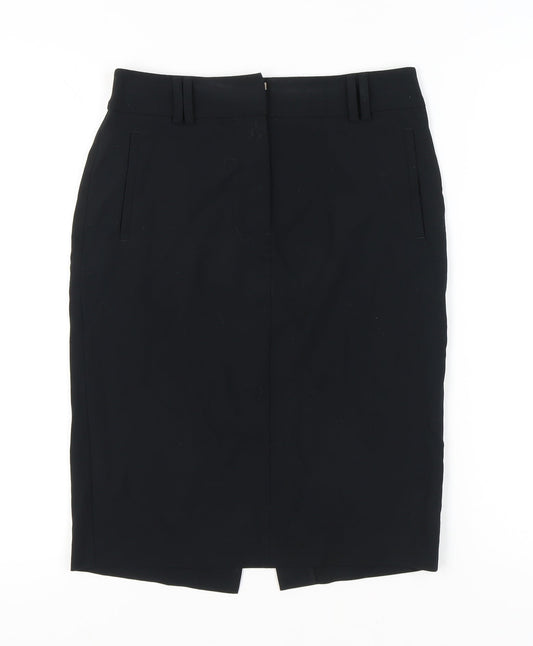 Marks and Spencer Women’s Black Size 8 Pencil Skirt Workwear Formal