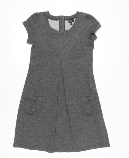 En Focus Studio Women’s Grey A-Line Knee Length Dress Size 8
