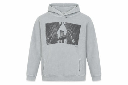 Mens UK Size S Cotton On Grey Pullover Hoodie