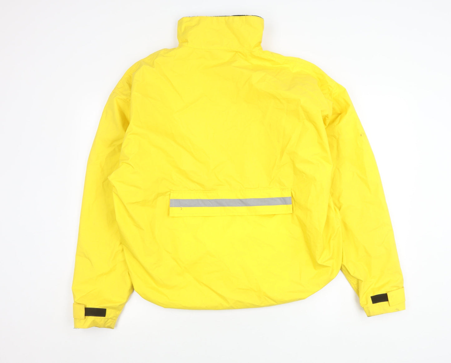 Mens UK Size L Isla 2000 Yellow Windbreaker Coat