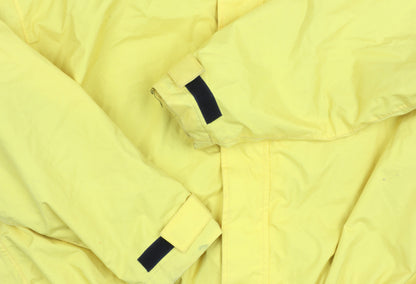 Mens UK Size L Isla 2000 Yellow Windbreaker Coat
