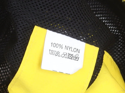 Mens UK Size L Isla 2000 Yellow Windbreaker Coat