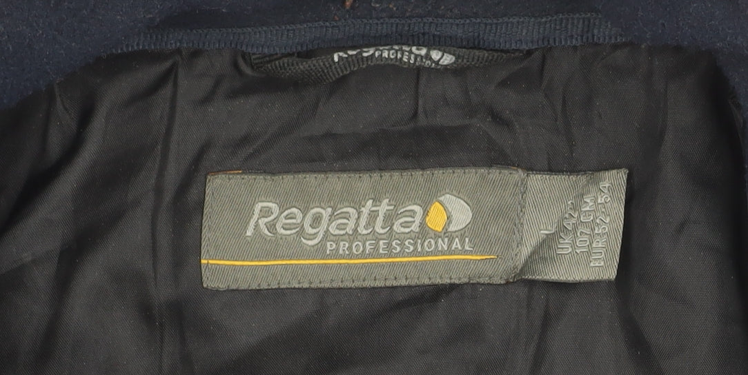 Unisex Adults UK Size L Regatta Blue Basic Jacket