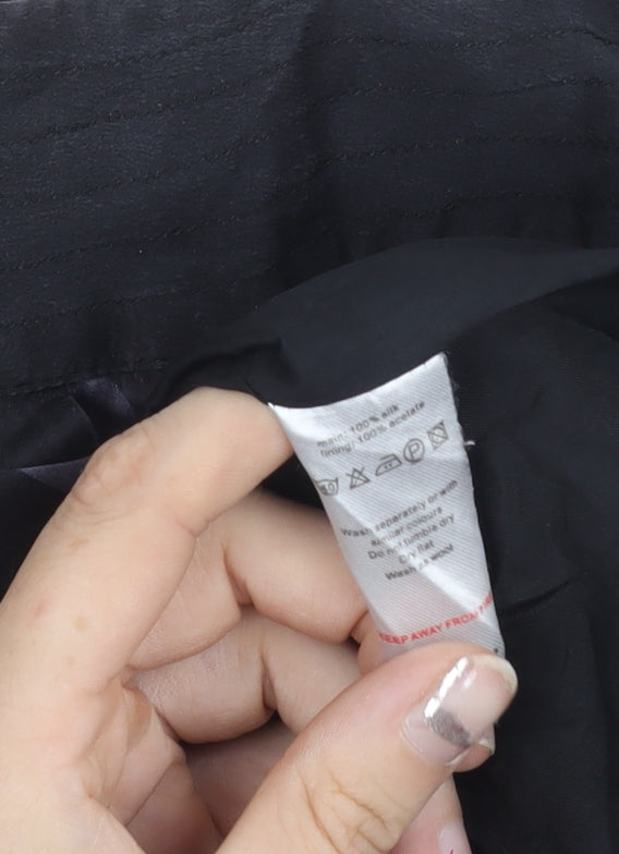 Monsoon Women’s Multicoloured Silk A-Line Knee Length Skirt Size 8