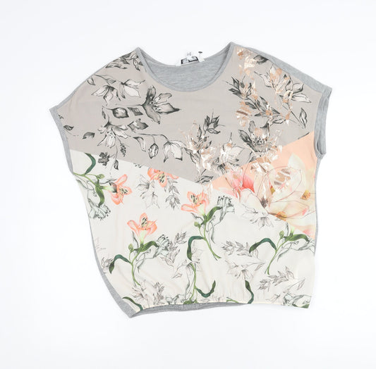 Womens UK Size 12 Debenhams Multicoloured Camisole T-Shirt