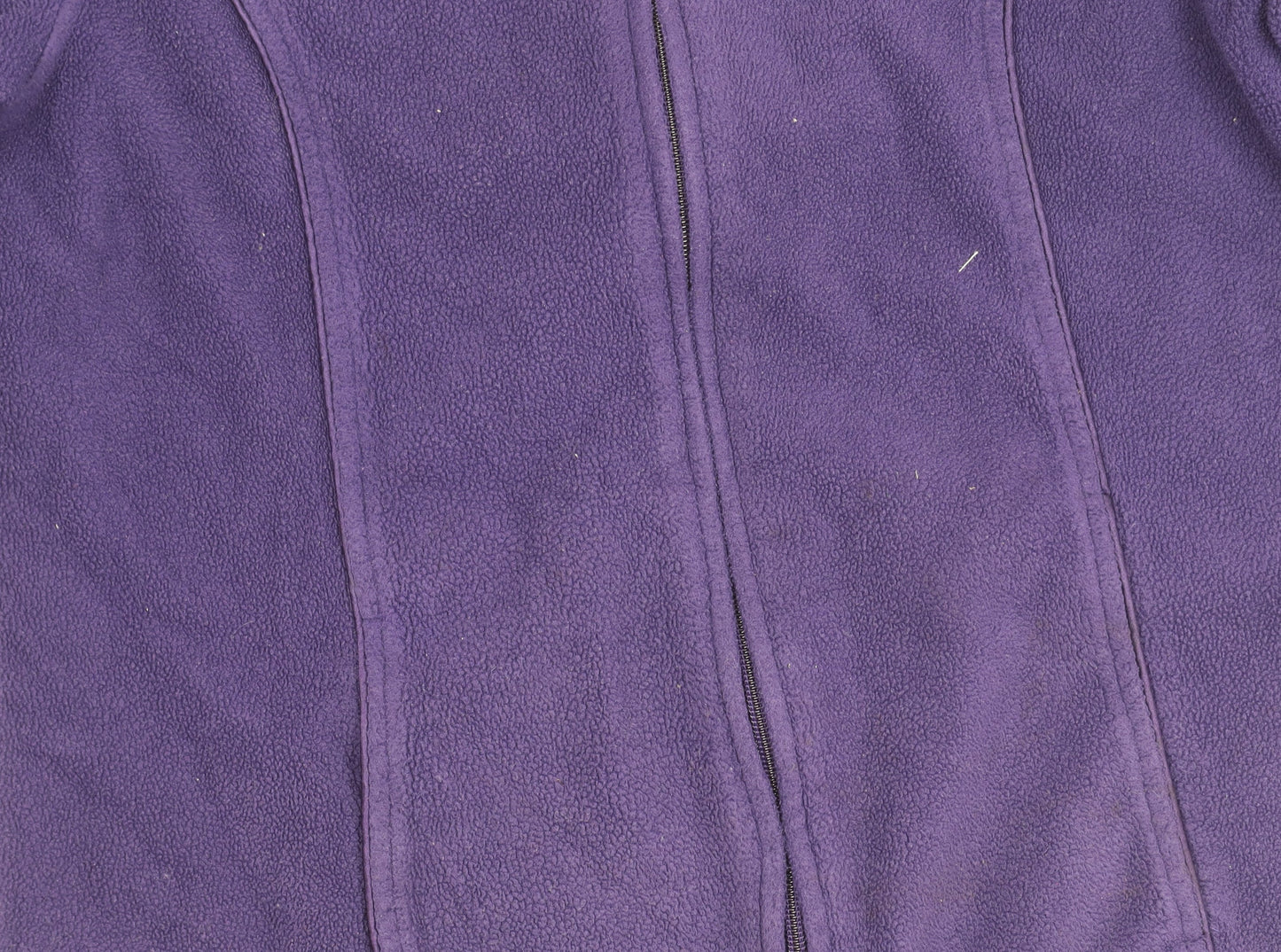 Bm Women’s Purple Full Zip Fleece Jacket S Regular Fit