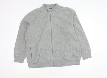 Marisota Women’s Grey Full Zip Fleece Jacket Size 20 Casual