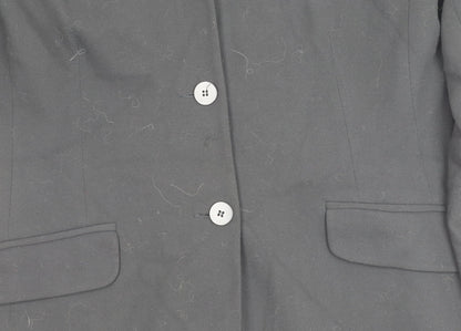 Next Women’s Black Blazer Jacket Size 18 Regular Fit Business Formal