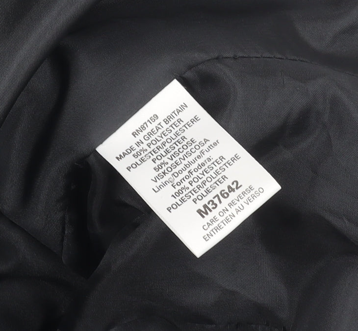 Next Women’s Black Blazer Jacket Size 18 Regular Fit Business Formal