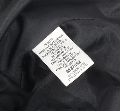 Next Women’s Black Blazer Jacket Size 18 Regular Fit Business Formal