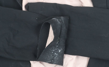 Topshop Women Black Tall Size 14 Blazer Jacket Notch Lapel Workwear