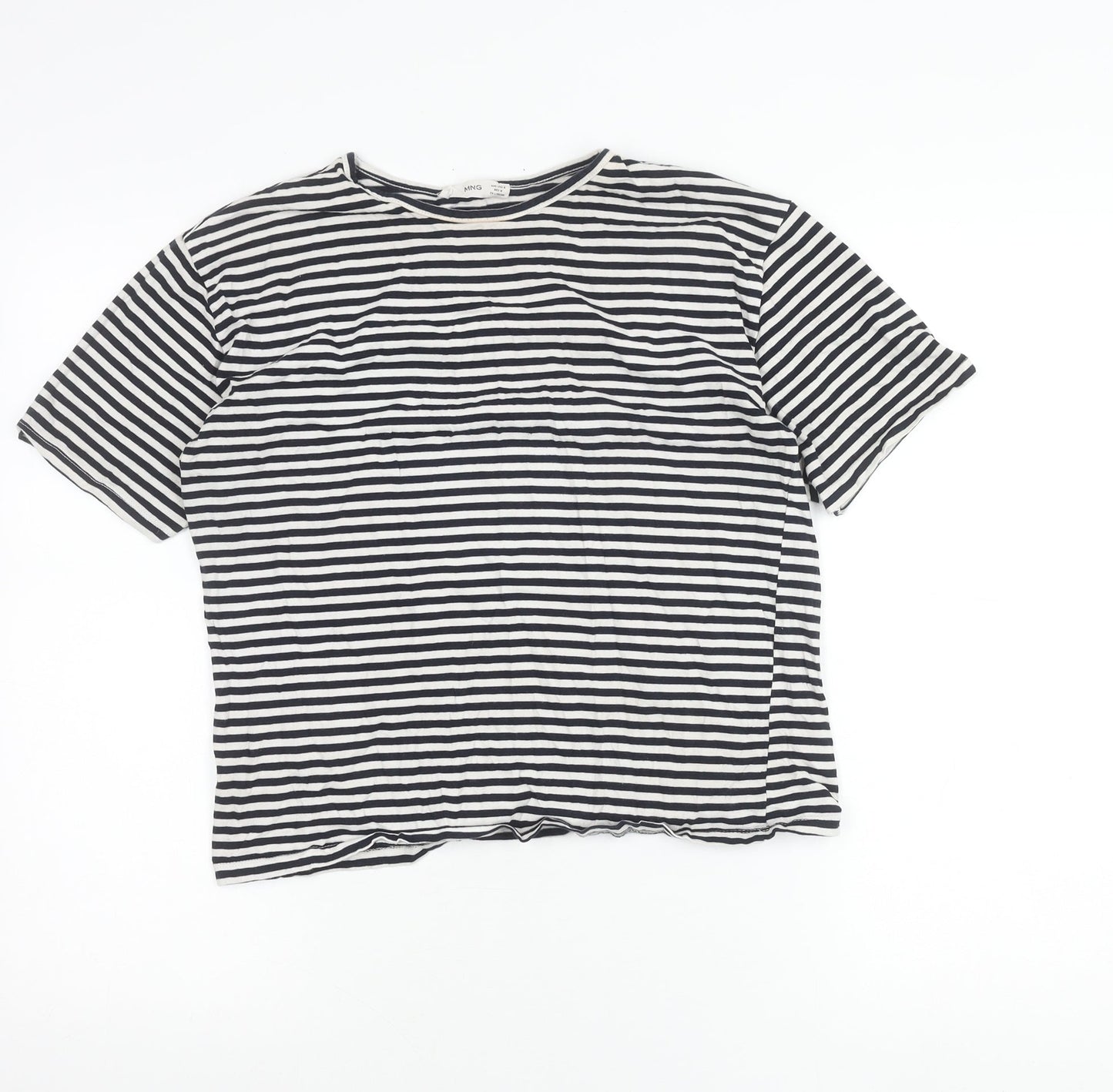 Womens UK Size M MNG Multicoloured Basic T-Shirt