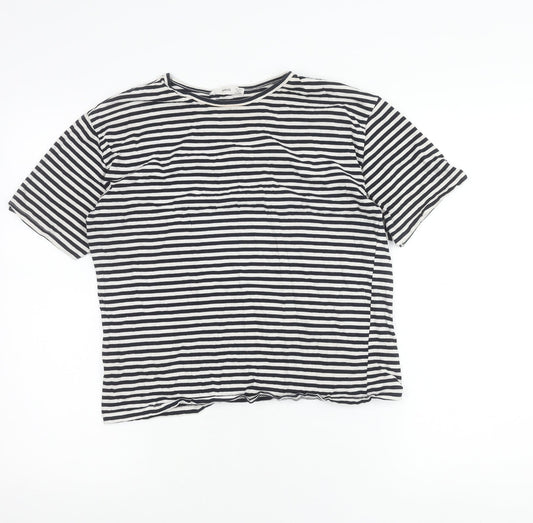 Womens UK Size M MNG Multicoloured Basic T-Shirt