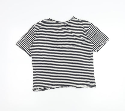 Womens UK Size M MNG Multicoloured Basic T-Shirt