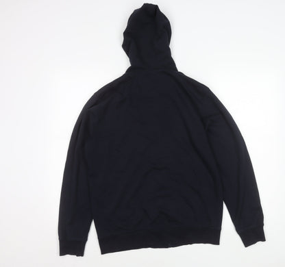 Mens UK Size M SPUNK Black Basic Jacket