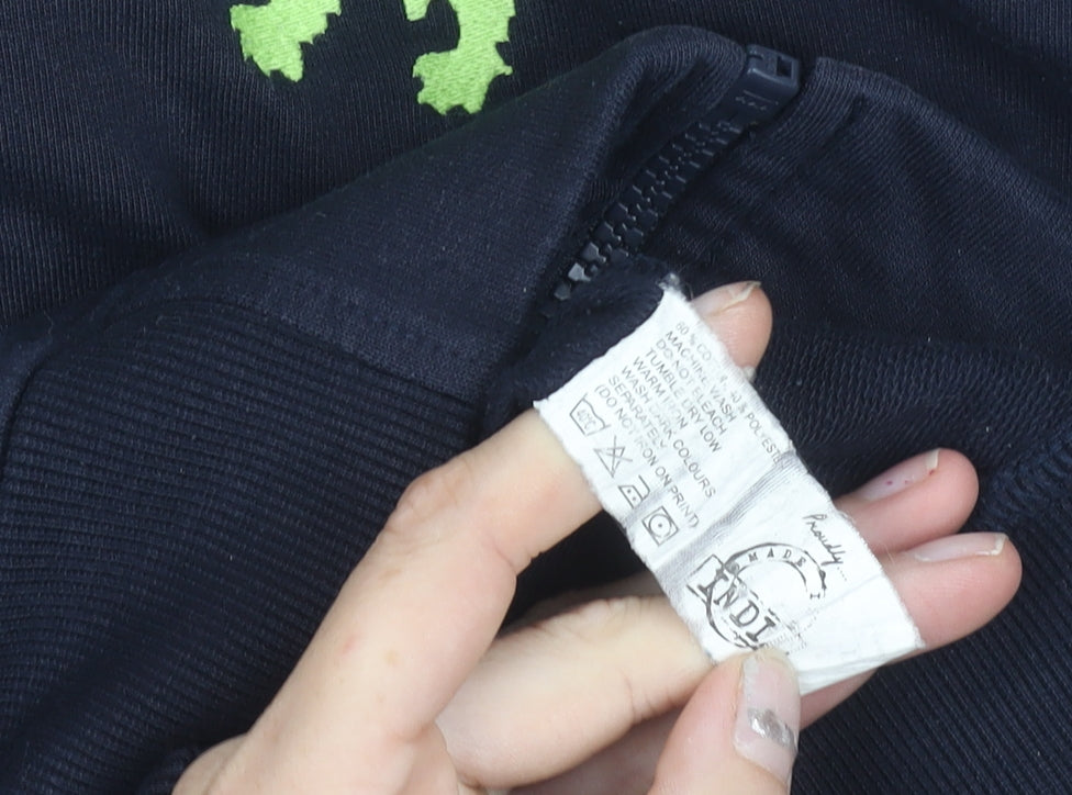 Mens UK Size M SPUNK Black Basic Jacket
