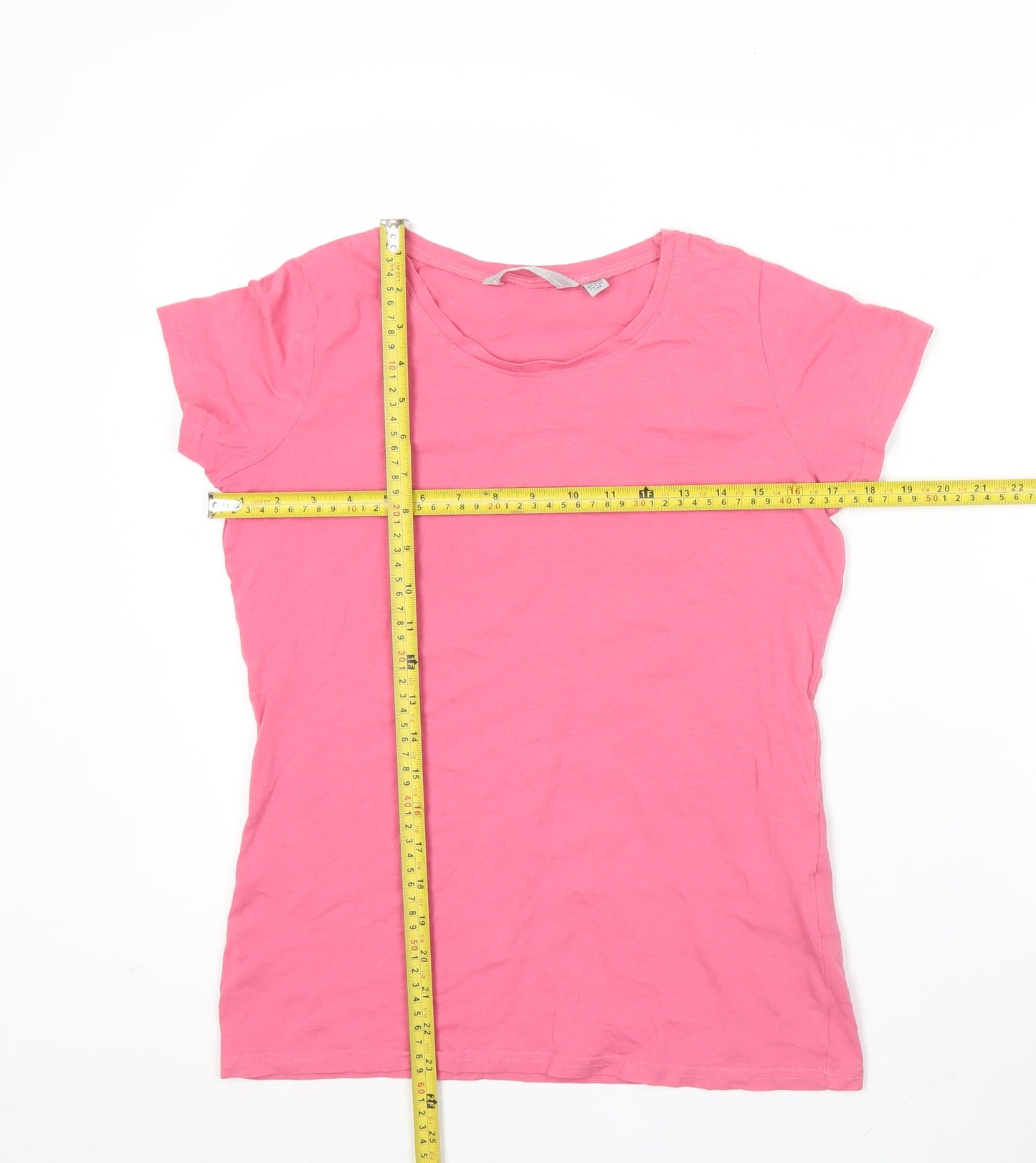 Womens UK Size 12 Regatta Pink Basic T-Shirt