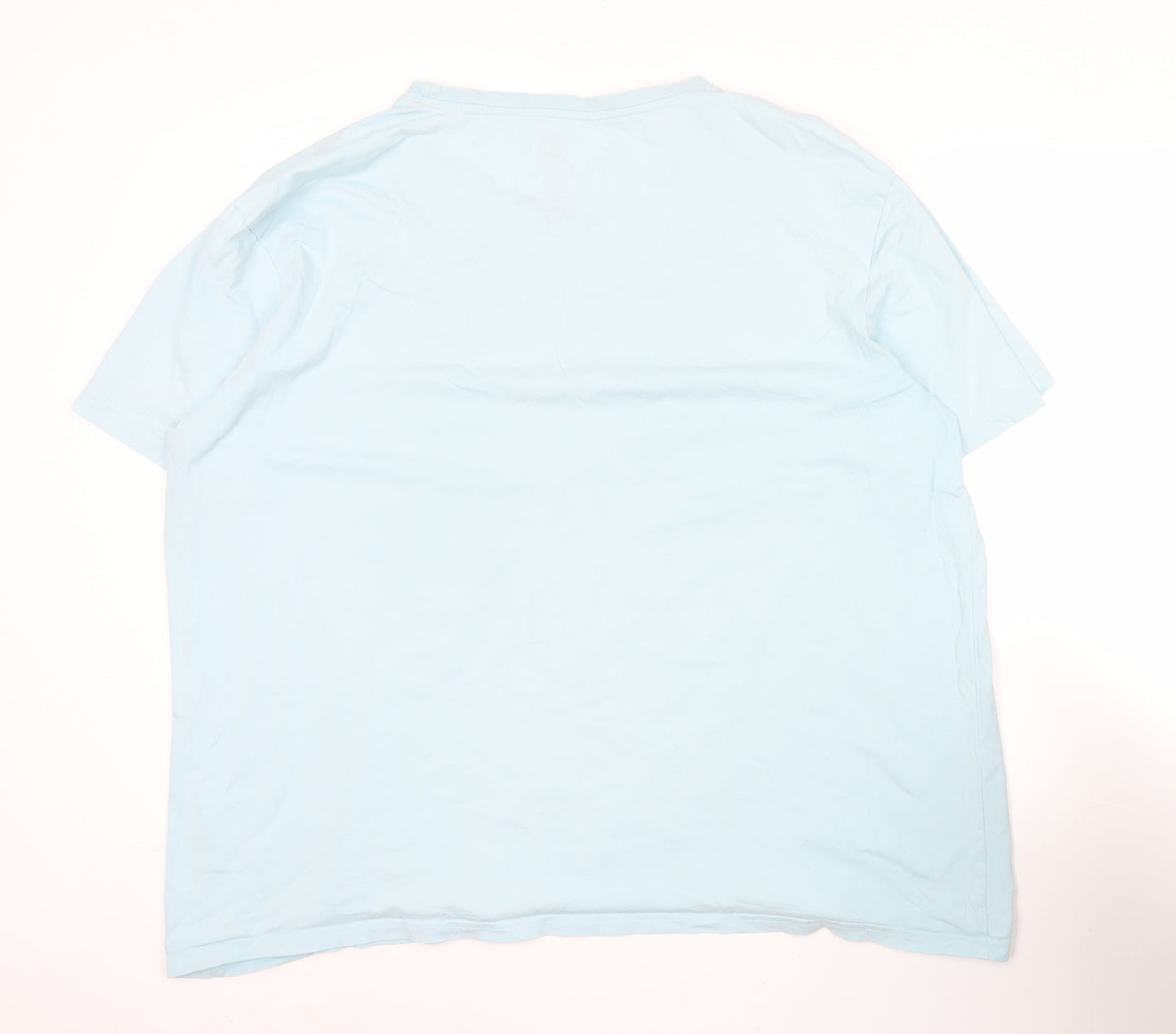 Volkswagen Mens Blue 3XL Graphic Campervan T-Shirt