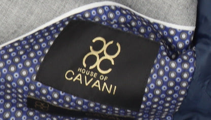 House of Cavani Men's Grey 36R Blazer Jacket Formal Smart