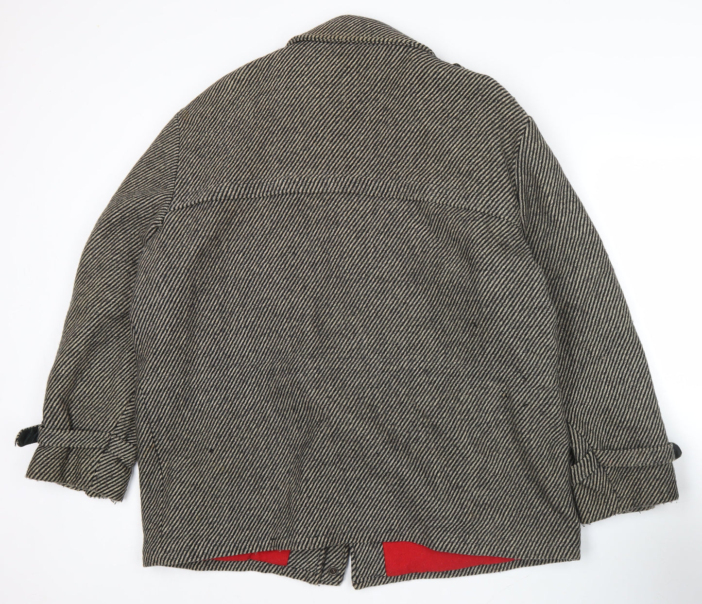 Mens UK Size 46 Pecker Court Grey Overcoat