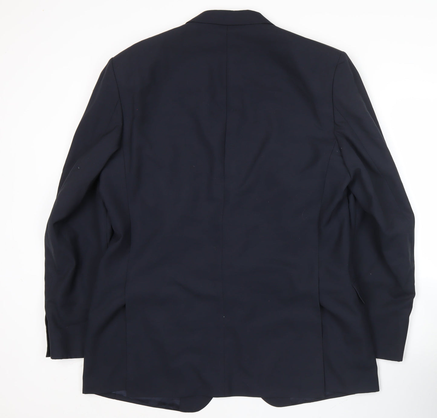Austin Reed Men’s Blue 44L 2 Piece Suit Jacket Wool Blend