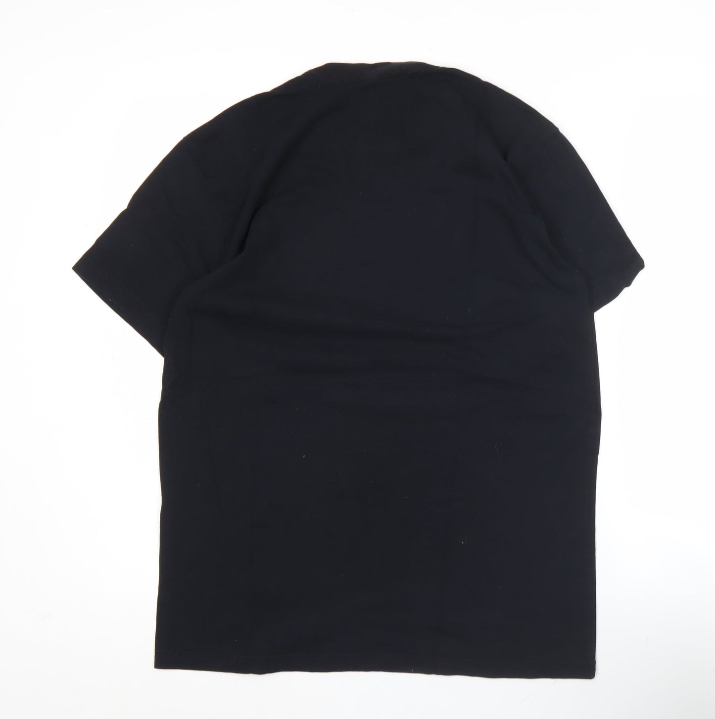 Dreamgirls Men's Black Medium Graphic Cotton T-Shirt