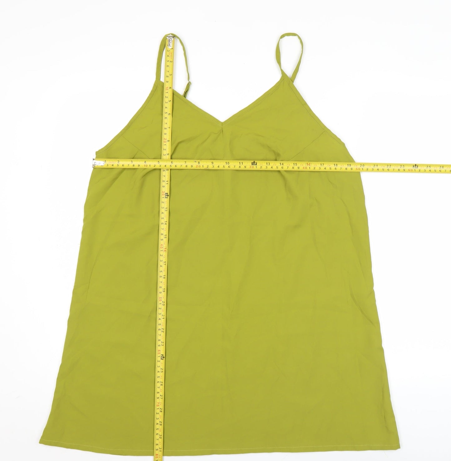 Soup by Sougat Paul Womens Green XL Camisole Tank Top