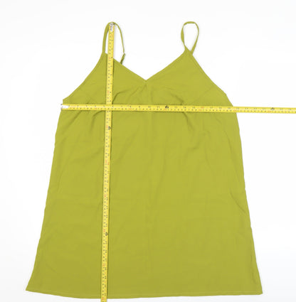 Soup by Sougat Paul Womens Green XL Camisole Tank Top