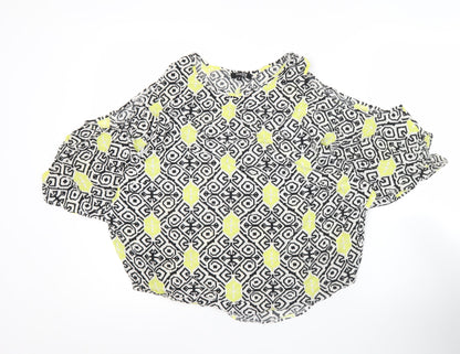 Womens UK Size 12 Stella Morgan Multicoloured Tunic Blouse